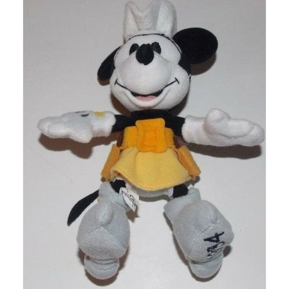 Disney Store 75th Anniversary Through The Years Minnie Mouse Plush 1934  6"